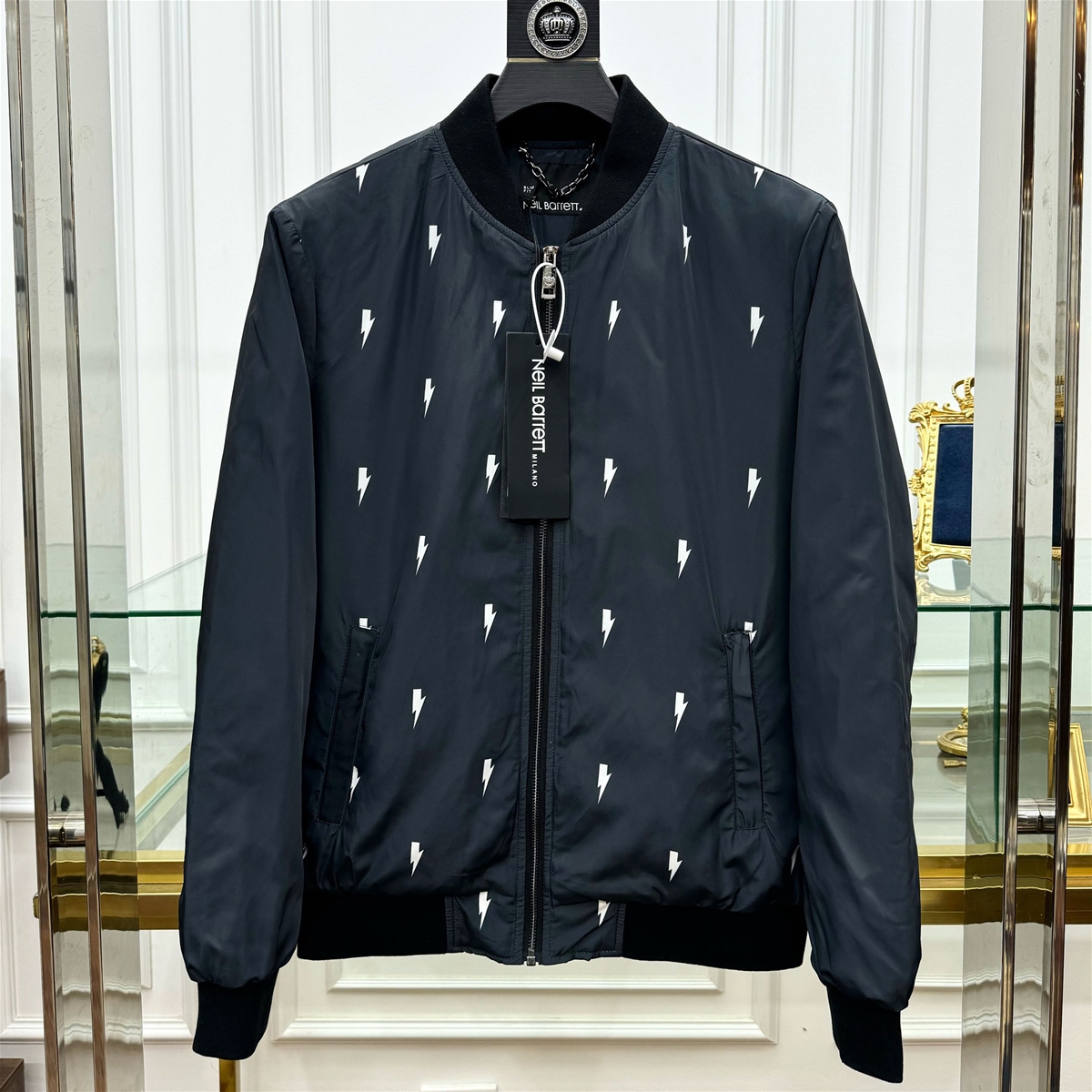 Áo Bomber nam hiệu Neil Barrett cao cấp