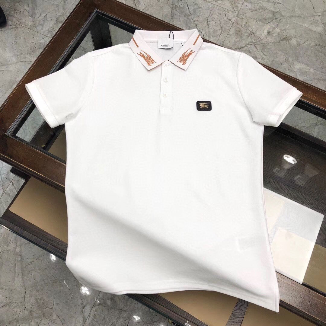 Áo nam hiệu Burberry thêu ngựa cao cấp