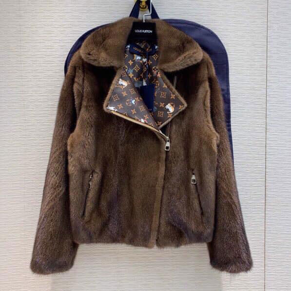 Áo lông cổ bẻ hiệu Louis Vuitton cao cấp