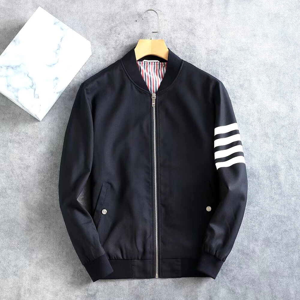 Áo khoác nam sọc trắng Gucci cao cấp