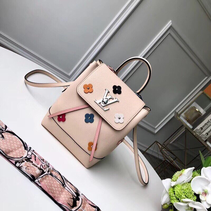 Balo mới LV siêu cấp khóa bạc 