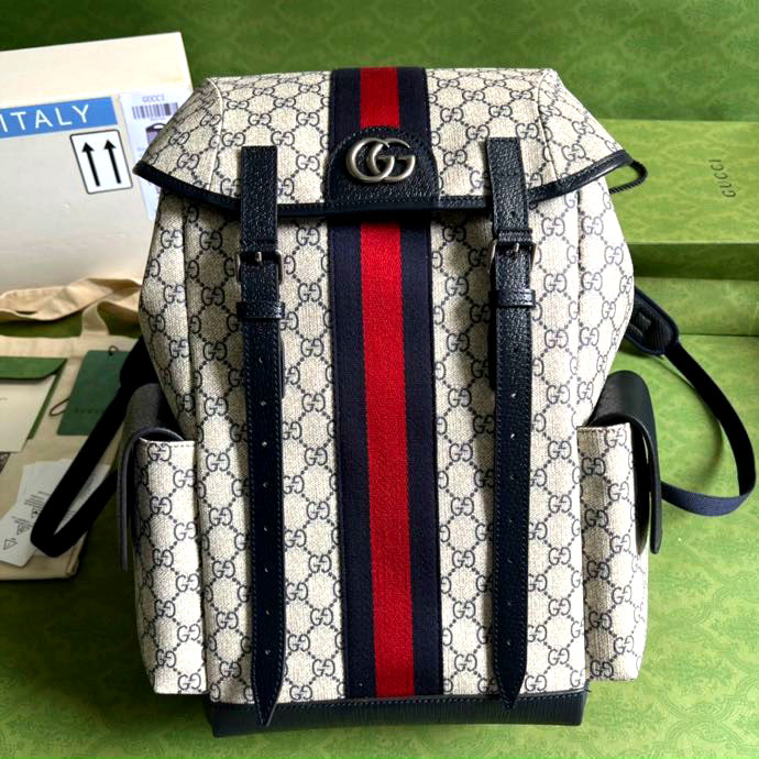 Balo Gucci sọc vải đỏ siêu cấp