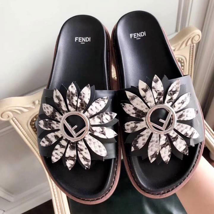 Dép Lê Fendi da thật siêu cấp