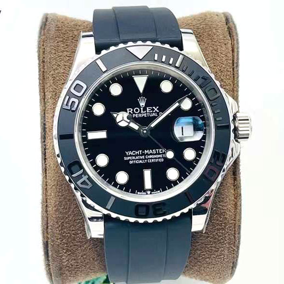 Đồng hồ Rolex mặt khắc kim trắng hiệu Rolex siêu cấp