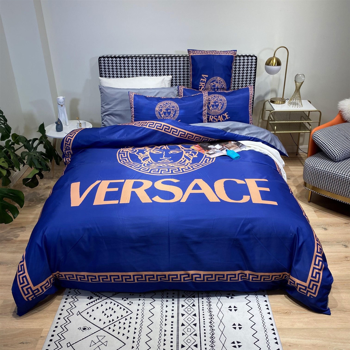 Ga gối hiệu Versace hàng cao câp