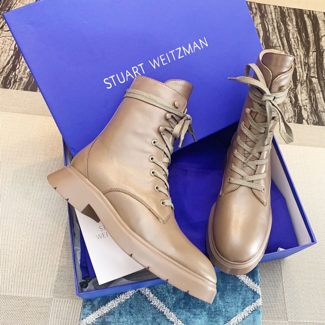 Giầy cao cổ Stuart da thật cao cấp