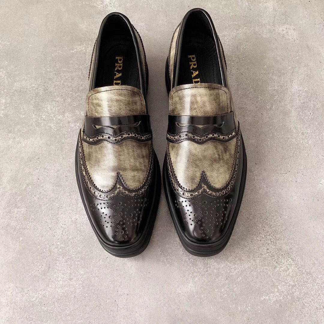 Giầy nam hiệu Prada da bóng Vip