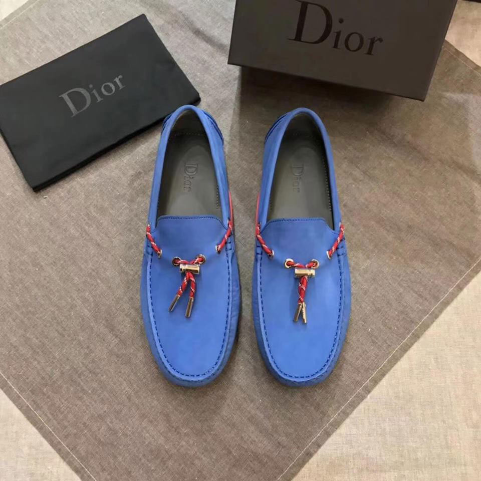 Giầy lười nam hiệu Dior da thật siêu cấp