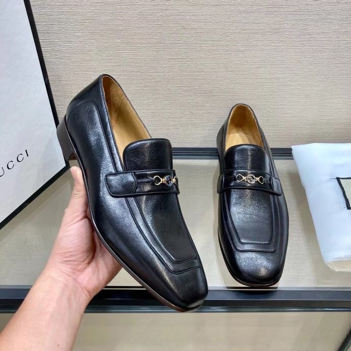 Giầy nam hiệu Gucci da mịn siêu cấp