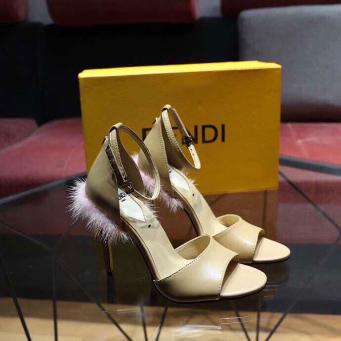 Sandal nữ Fendi siêu cấp da thật hở mũi