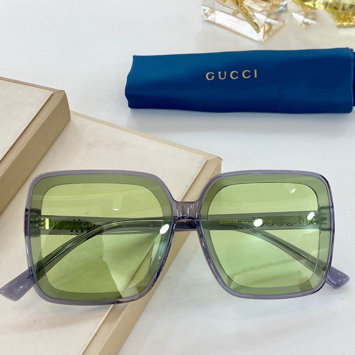Kính hiệu Gucci mắt vuông cao cấp