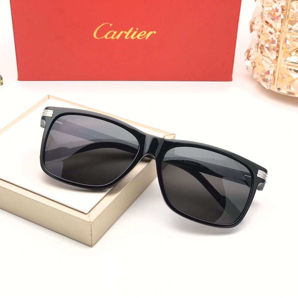 Kính hiệu Cartier mắt đen super