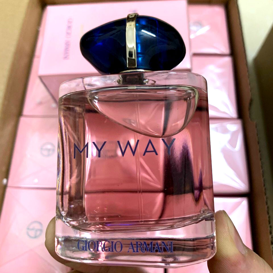 Nước hoa My Way Armani hồng nắp xanh super