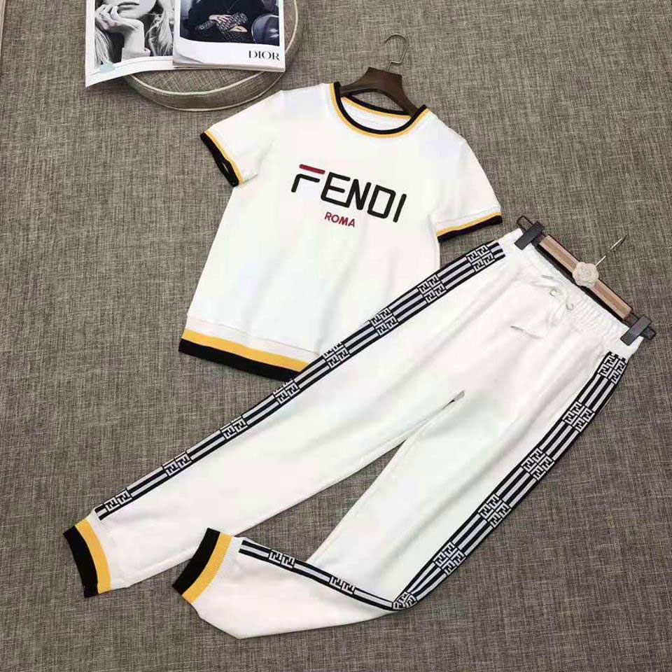 Set bộ nữ cao cấp hiệu Fendi