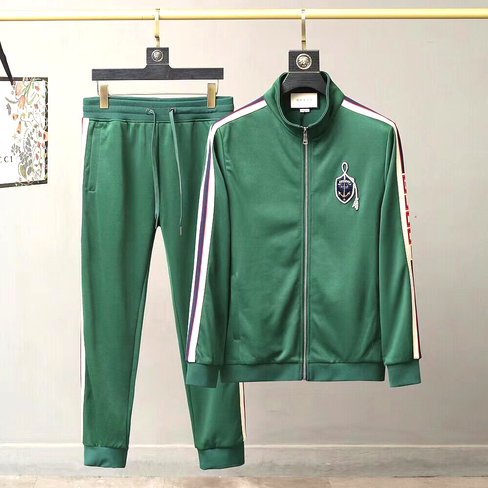 Set bộ nam Gucci sọc chữ đỏ cao cấp