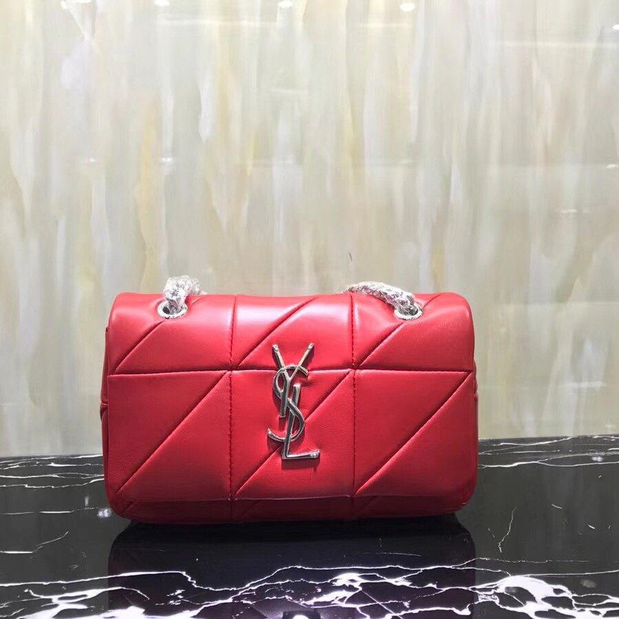 Túi xách YSL siêu cấp logo bạc