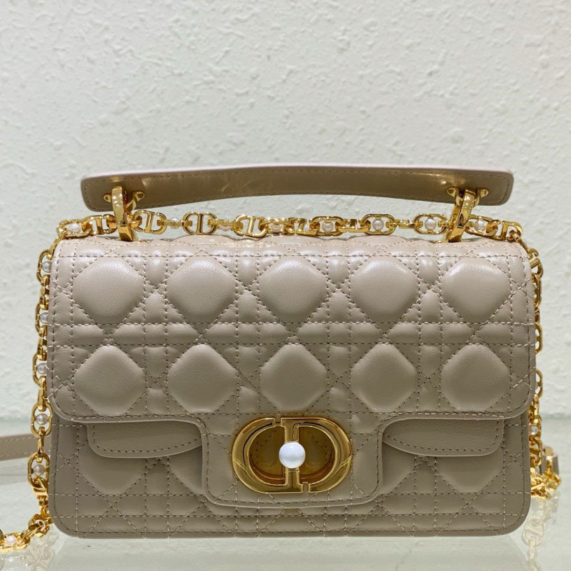 Túi xách cặp Dior trần trám khóa xoay siêu cấp