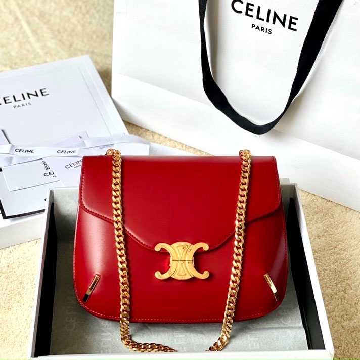 Túi xách cặp dáng bầu hiệu Celine siêu cấp