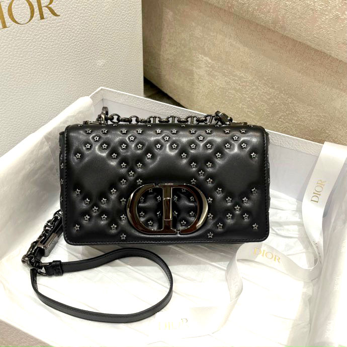 Túi xách Christain Dior nạm đinh da mịn siêu cấp