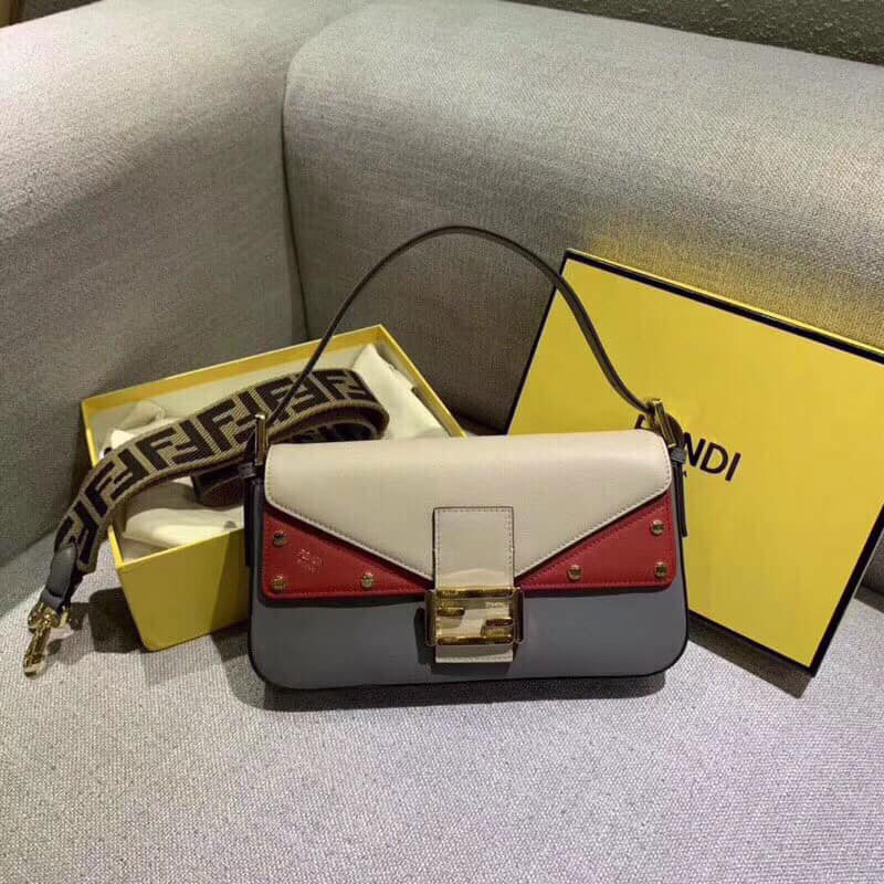 Túi Hiệu Fendi 3 màu da thật siêu cấp