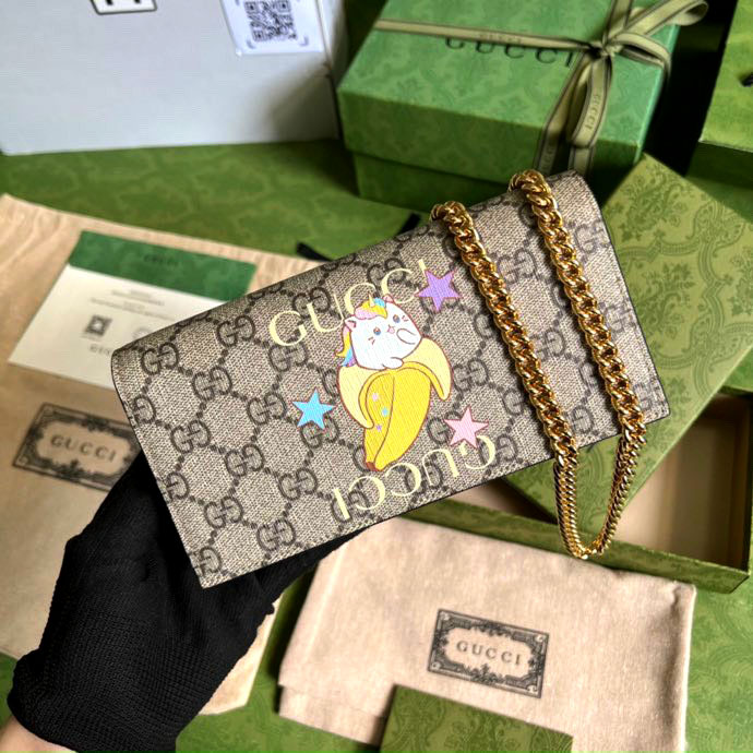 Túi xách Gucci cluth họa tiết siêu cấp