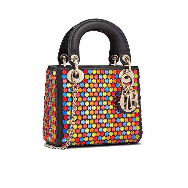 Túi xách Dior lady đính cườm đủ màu siêu cấp