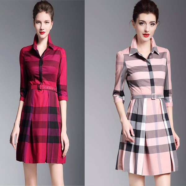 Váy nữ hiệu Burberry super 3 màu