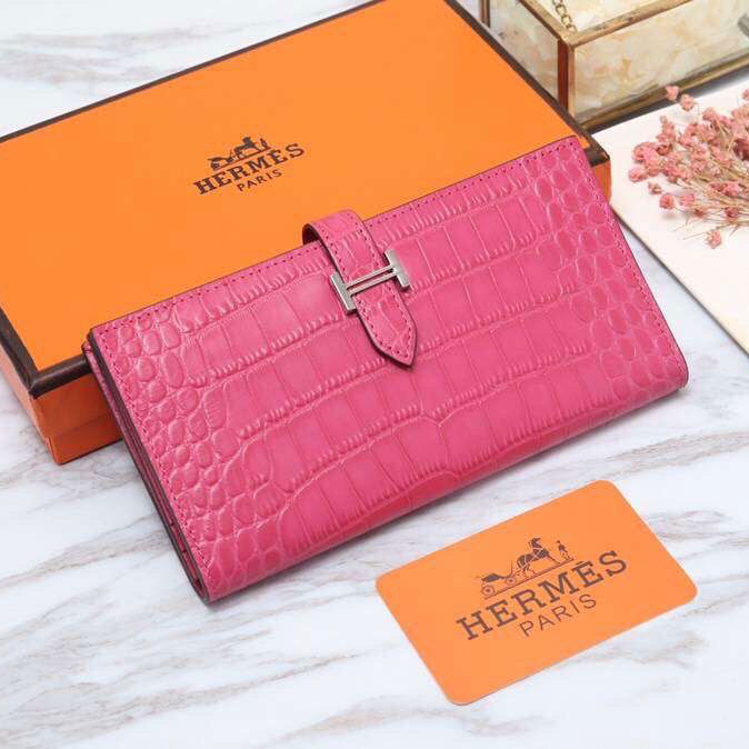 Ví Herms da cá sấu likeauth cao cấp
