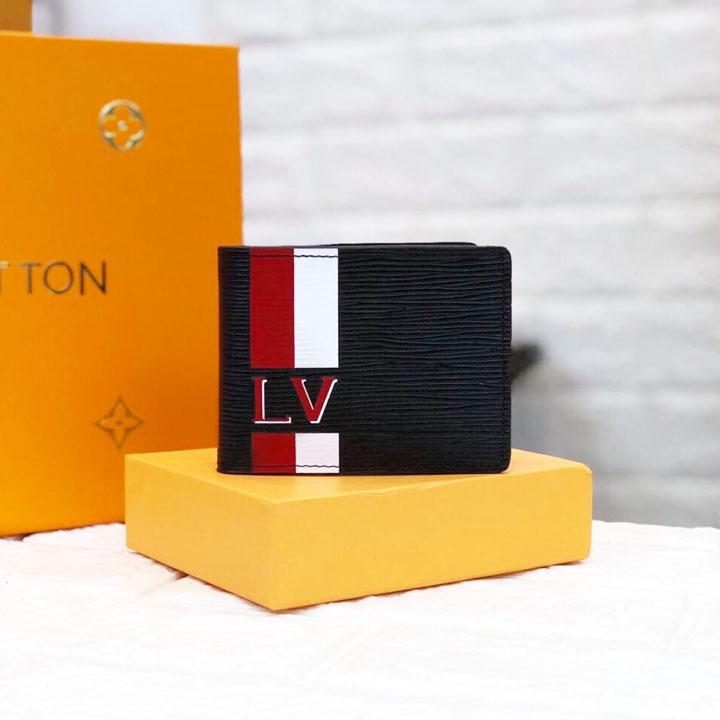 Ví hiệu sọc 2 màu Louis Vuitton super