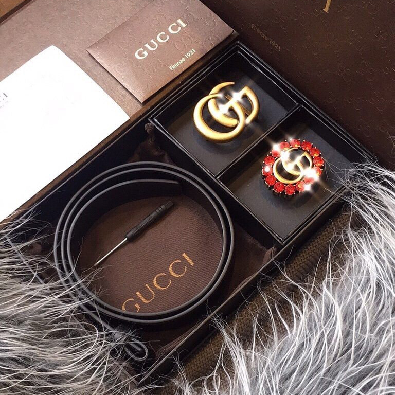 Dây lưng Gucci 2 mặt 