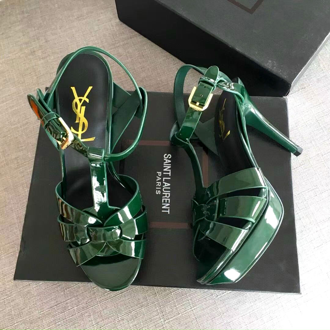 Sandal da bóng vân cá sấu Ysl siêu cấp đủ màu