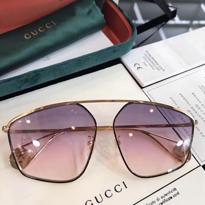 Kính Gucci siêu cấp gọng mà vàng 18k