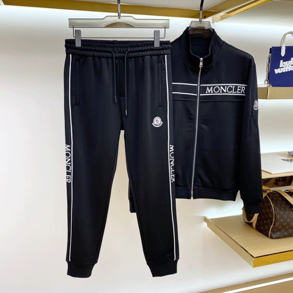 Set bộ nam sọc trắng hiệu Moncler siêu cấp