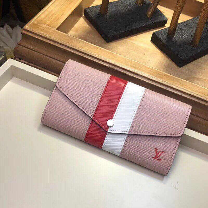 Ví nữ LV cầm tay da thật 