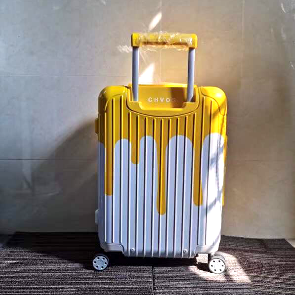 Vali phối 2 màu hiệu Rimowa nhôm cao cấp